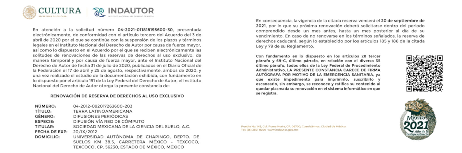 Indautor 2021